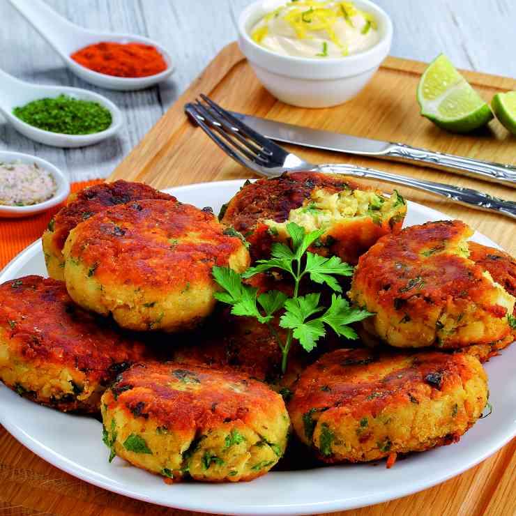 Aloo - Rawa Cutlets