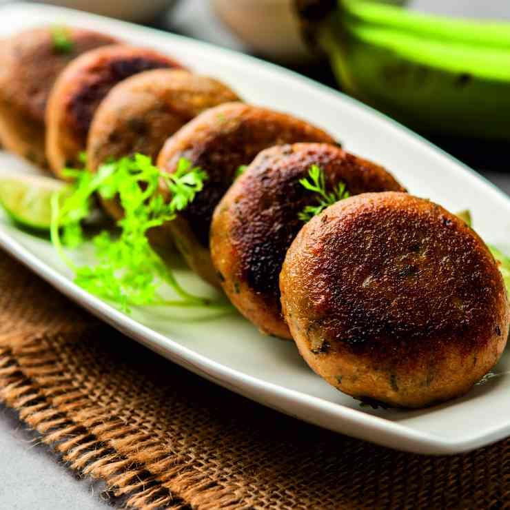 Baked Vegetable Tikkis