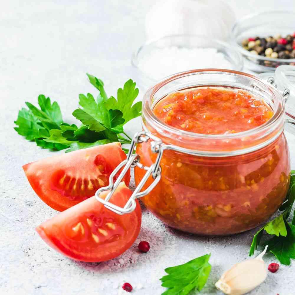 Garlic Tomato Chutney