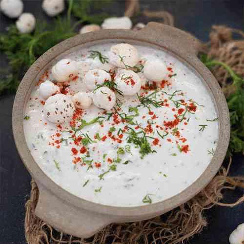 Makhana Chia Raita