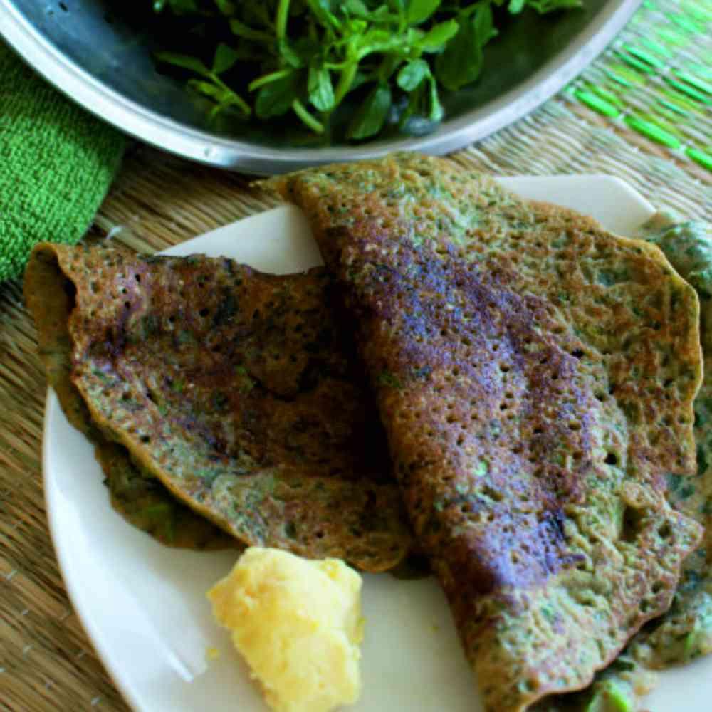 Methi Ragi Cheela