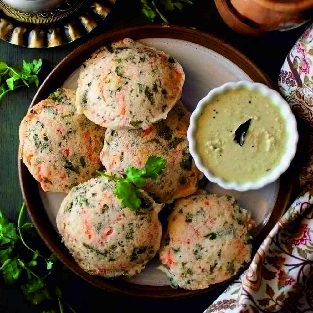 Rice - Mixed Dal Idlis