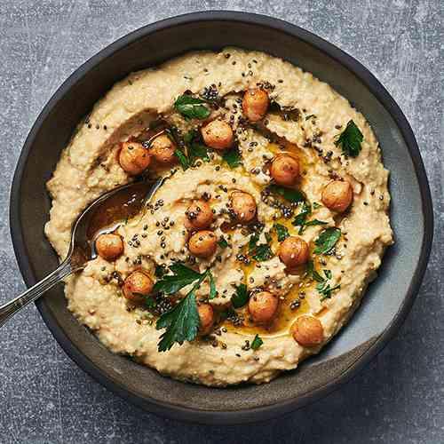 Seasoned & Mashed Chickpeas