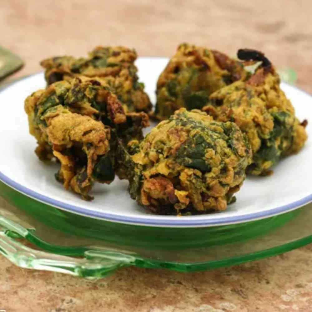 Spinach Oats Corn Pakoda