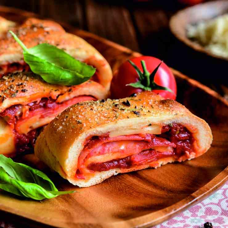 Stuffed Bread Pizza