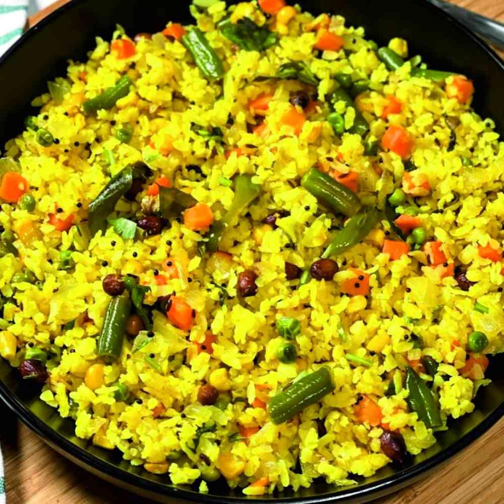 Vegetable Poha