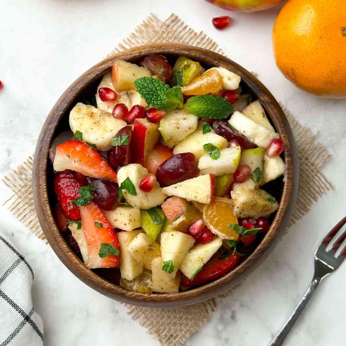 Lemon Masala Fruit Chaat