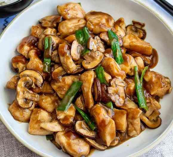 Stir Fry Mushroom Chicken