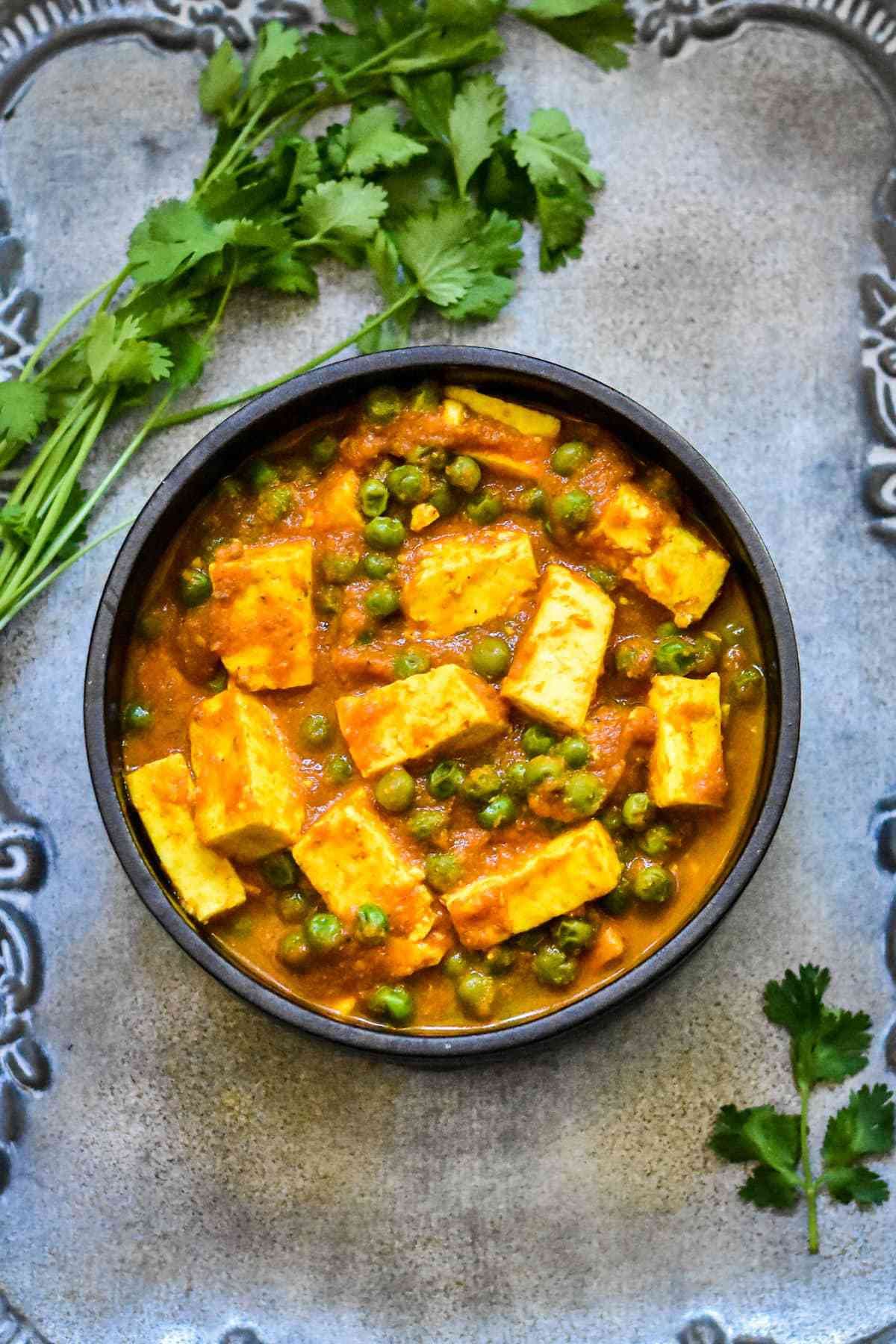 Matar Paneer