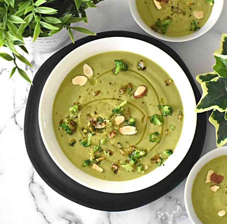 Broccoli Almond Soup