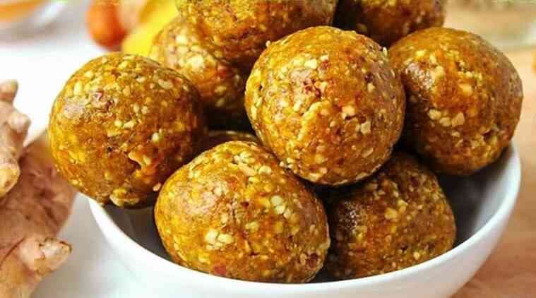 Ginger Lemon Energy Laddoos