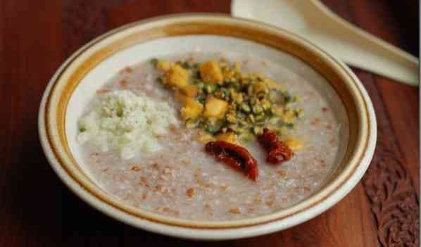 Broken Wheat Coconut Porridge