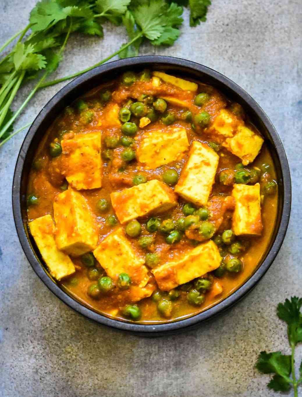 Mutter Paneer/Tofu