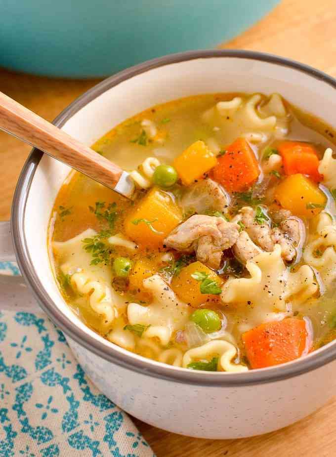 Chicken  Macaroni Stew