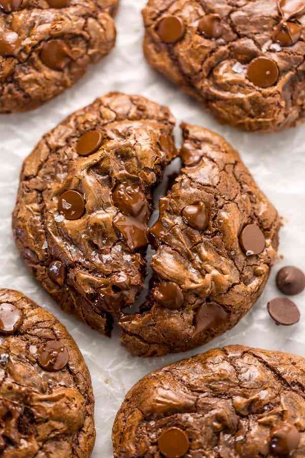 Chocolate Fudge Cookies